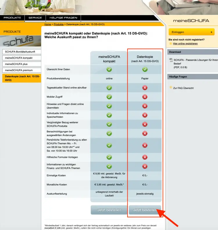 Free Schufa How to get your credit report for free in Germany IchBerlin