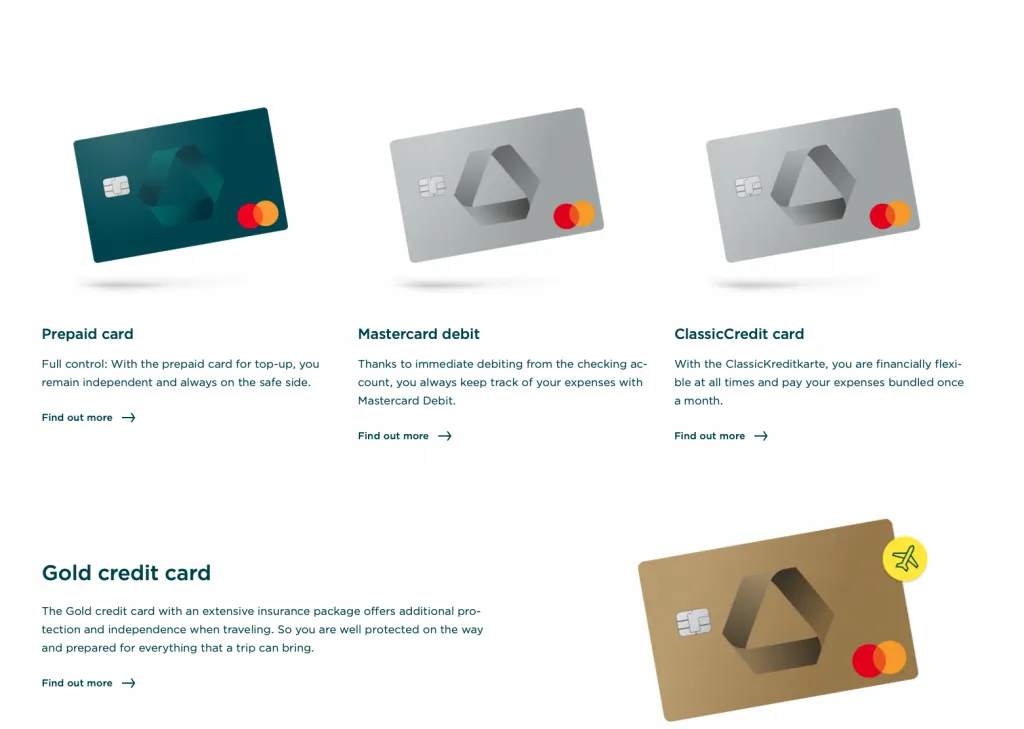 german travel credit cards