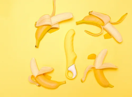 Bananas and adult toy